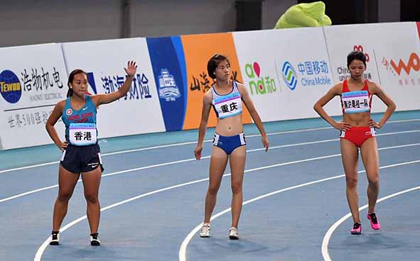 女子4x100 米接力比賽花絮 (06-09-2017)
