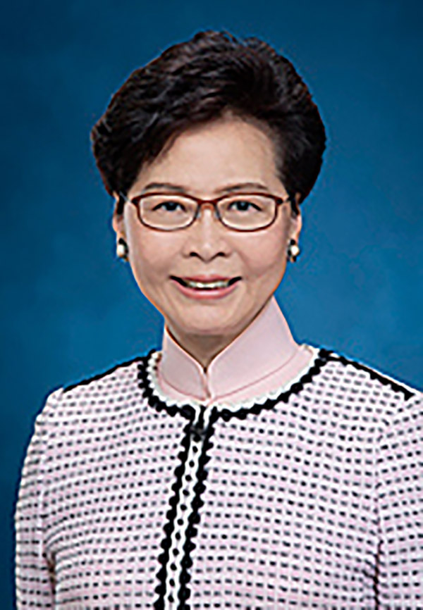 The Hon Mrs Carrie LAM CHENG Yuet-ngor, GBM, GBS, JP
