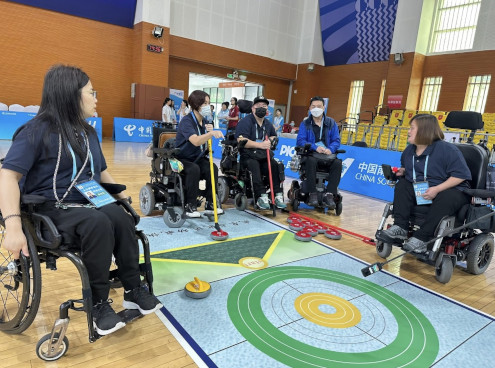 旱地冰壺項目花絮