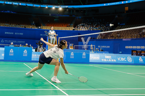 羽毛球项目花絮