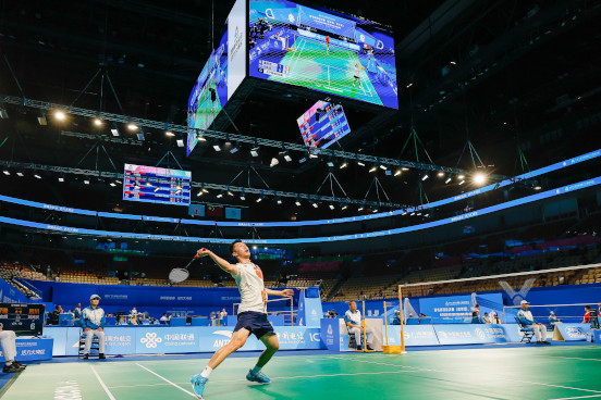 羽毛球项目花絮
