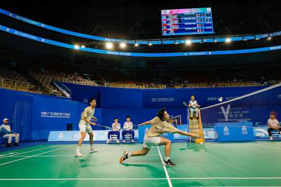 羽毛球项目花絮