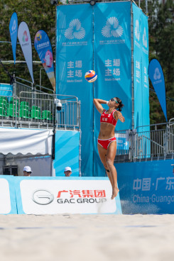 沙灘排球項目花絮