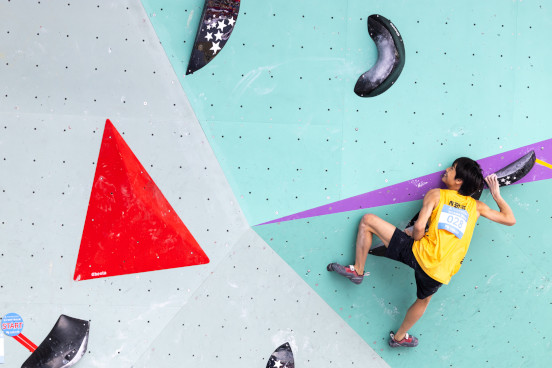 攀岩项目花絮