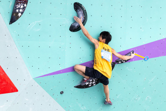 攀岩项目花絮
