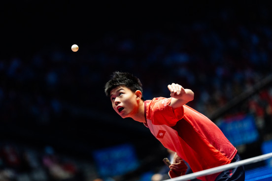 乒乓球項目花絮