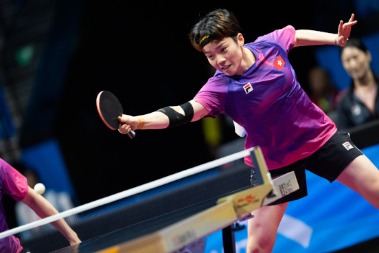 乒乓球項目花絮