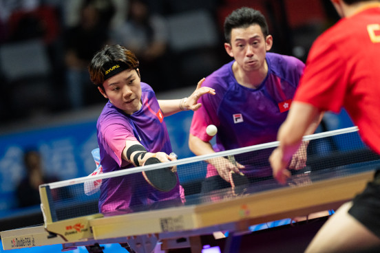 乒乓球項目花絮