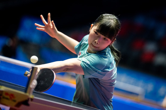 乒乓球項目花絮