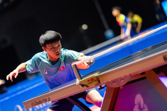 乒乓球項目花絮