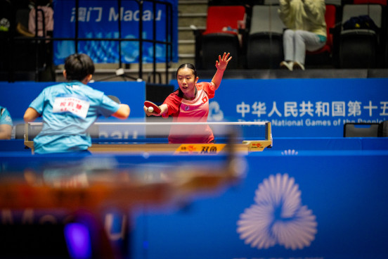 乒乓球項目花絮