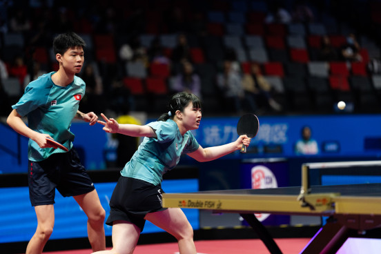 乒乓球項目花絮