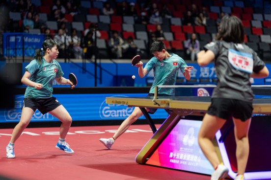 乒乓球項目花絮