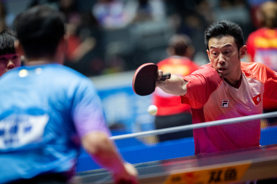 乒乓球項目花絮