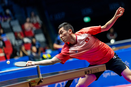 乒乓球項目花絮
