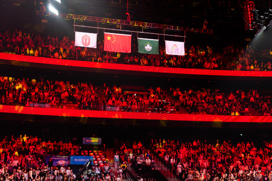 乒乓球項目花絮