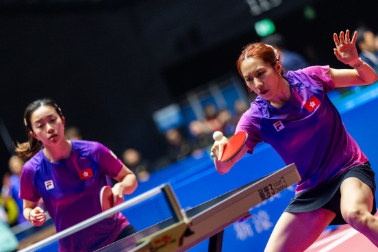 乒乓球項目花絮