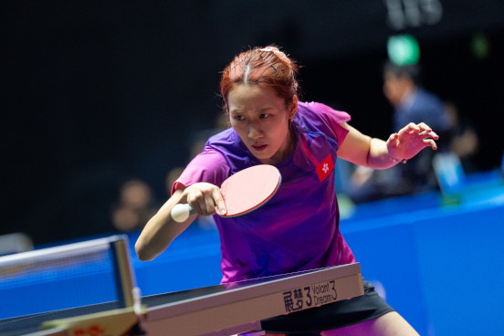 乒乓球項目花絮
