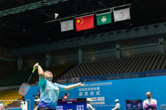 羽毛球项目花絮