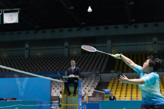 羽毛球项目花絮