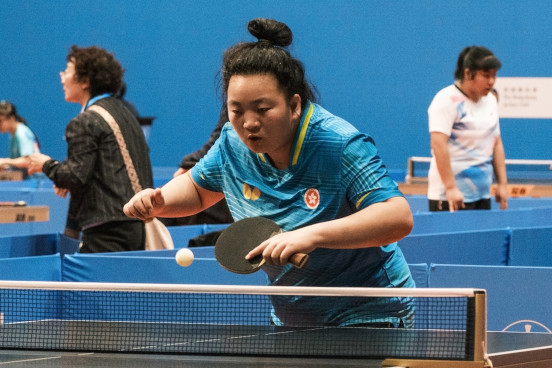 乒乓球项目花絮