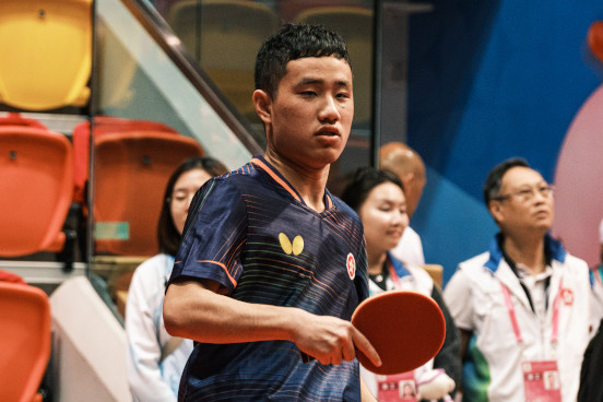 乒乓球项目花絮