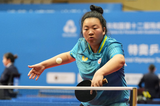 乒乓球项目花絮