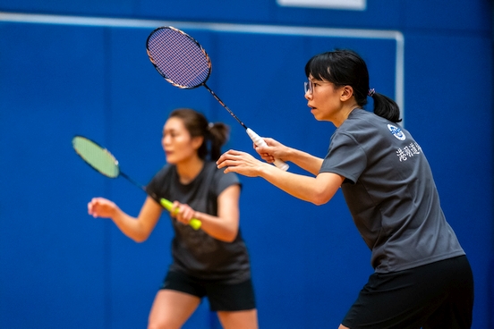 羽毛球项目花絮