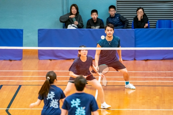 羽毛球项目花絮