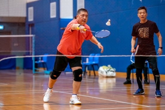 羽毛球项目花絮