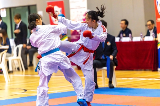 空手道项目花絮