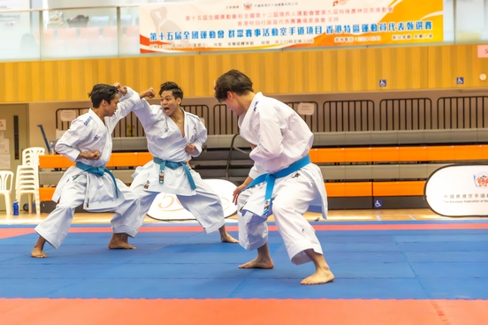 空手道项目花絮
