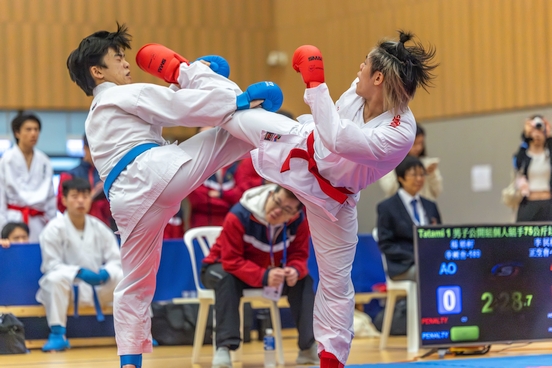 空手道项目花絮