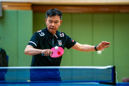 乒乓球項目花絮