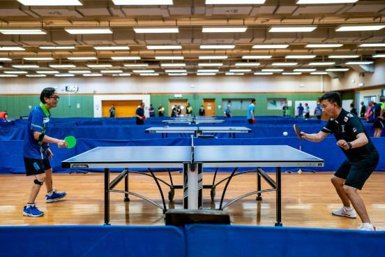 乒乓球項目花絮