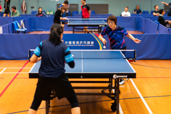 乒乓球項目花絮