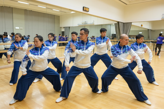 太極拳項目花絮