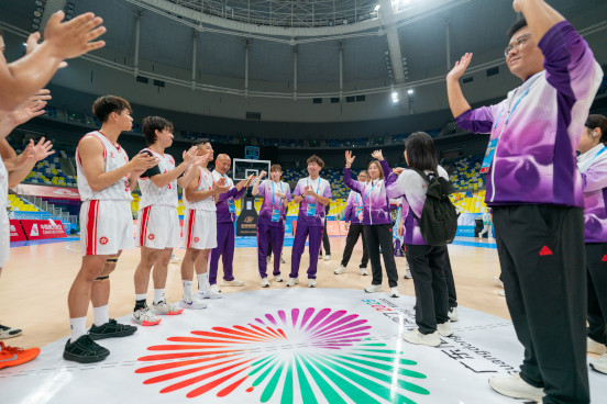 聋人篮球项目花絮