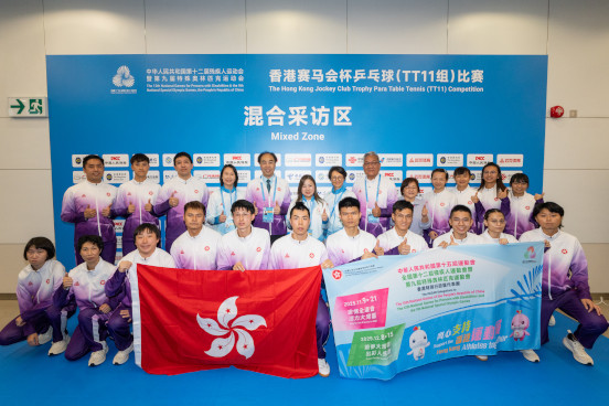 乒乓球项目花絮