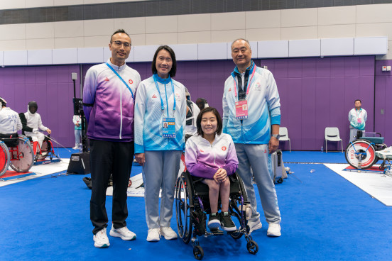 轮椅击剑项目花絮