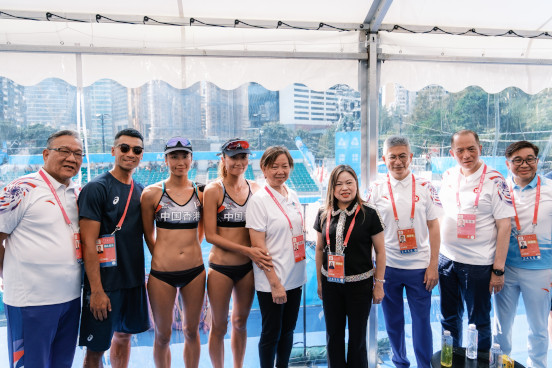 沙滩排球项目花絮