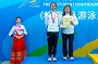 校园组: 李芯瑶夺得女子100 米自由泳银牌