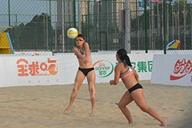 沙灘排球