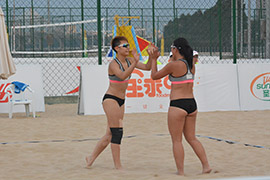 沙灘排球