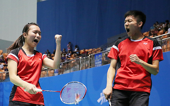 羽毛球比賽花絮 