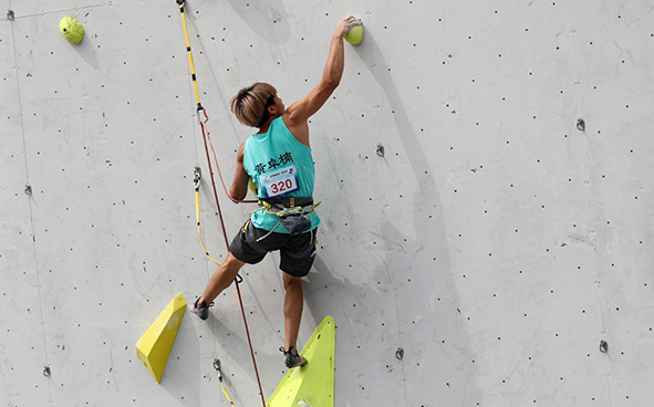 攀岩比賽花絮 