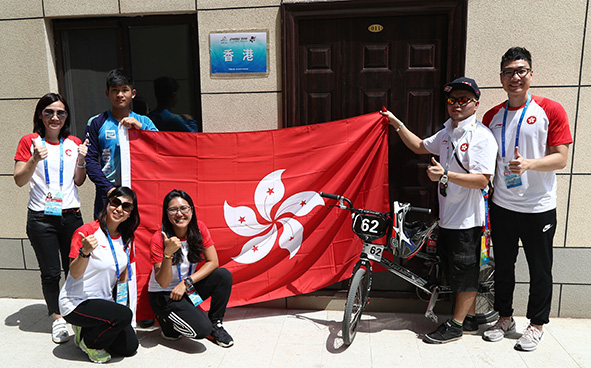 自行車比賽花絮 