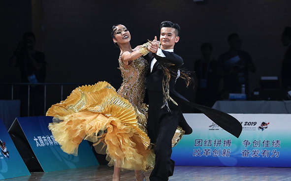 體育舞蹈比賽花絮 