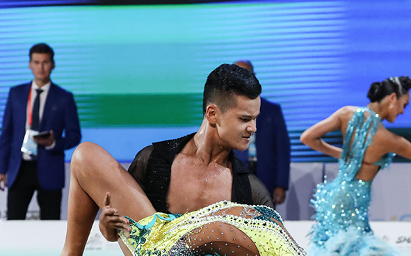 體育舞蹈比賽花絮 