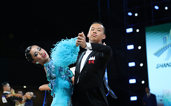 體育舞蹈比賽花絮 